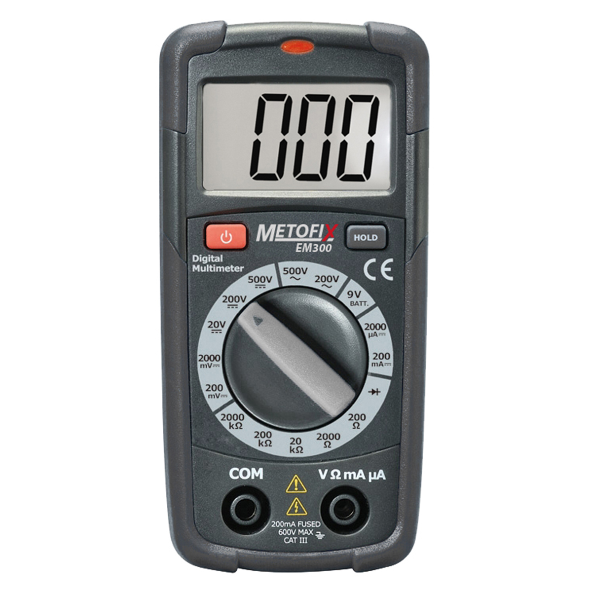 METOFIX EM300 COMPACTE DIGITALE MULTIMETER