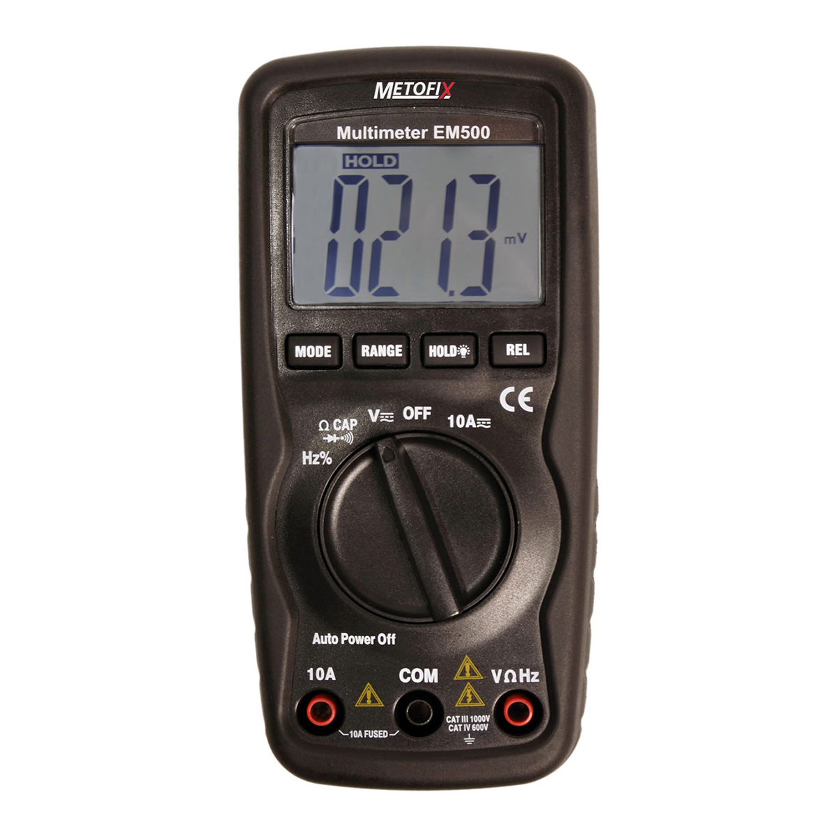 METOFIX EM500 DIGITALE MULTIMETER
