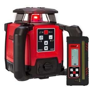 LEVELFIX 650H HORIZONTAL CONSTRUCTION LASER WITH MM DETECTOR