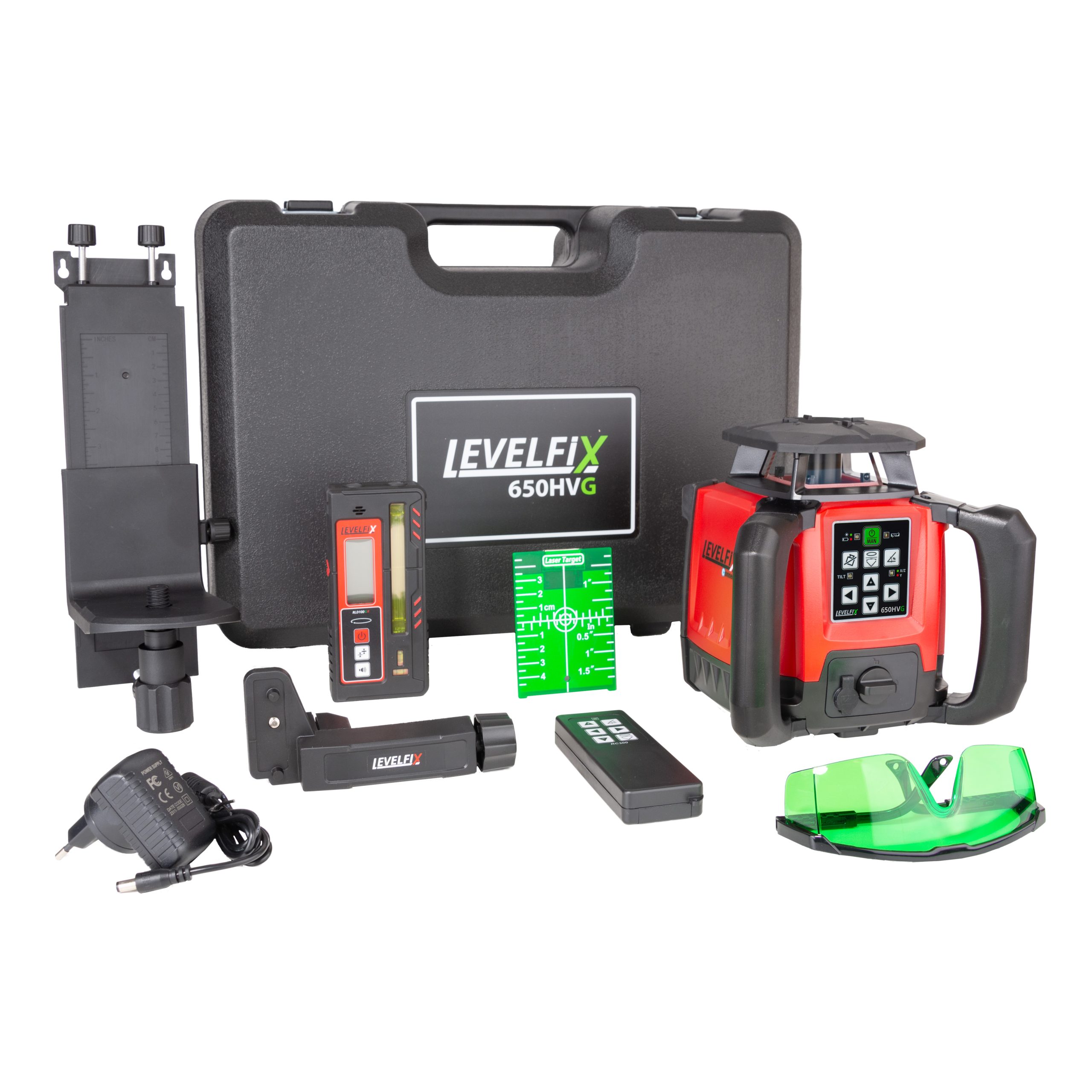 LEVELFIX 650HVG GREEN MULTIFUNCTIONAL HORIZONTAL VERTICAL CONSTRUCTION LASER - Image 7
