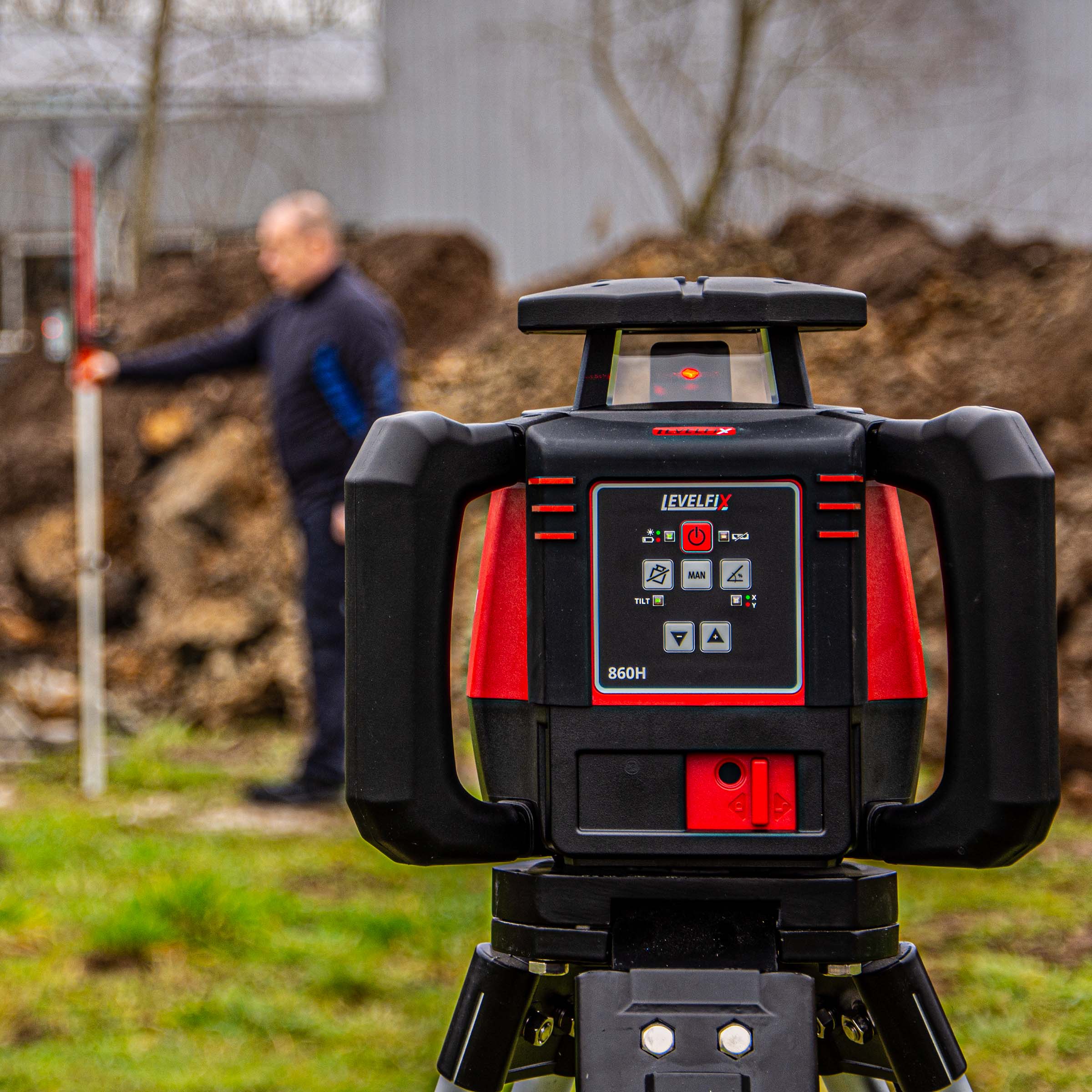 LEVELFIX 860H HORIZONTALE BOUWLASER MET MM ONTVANGER - Afbeelding 5