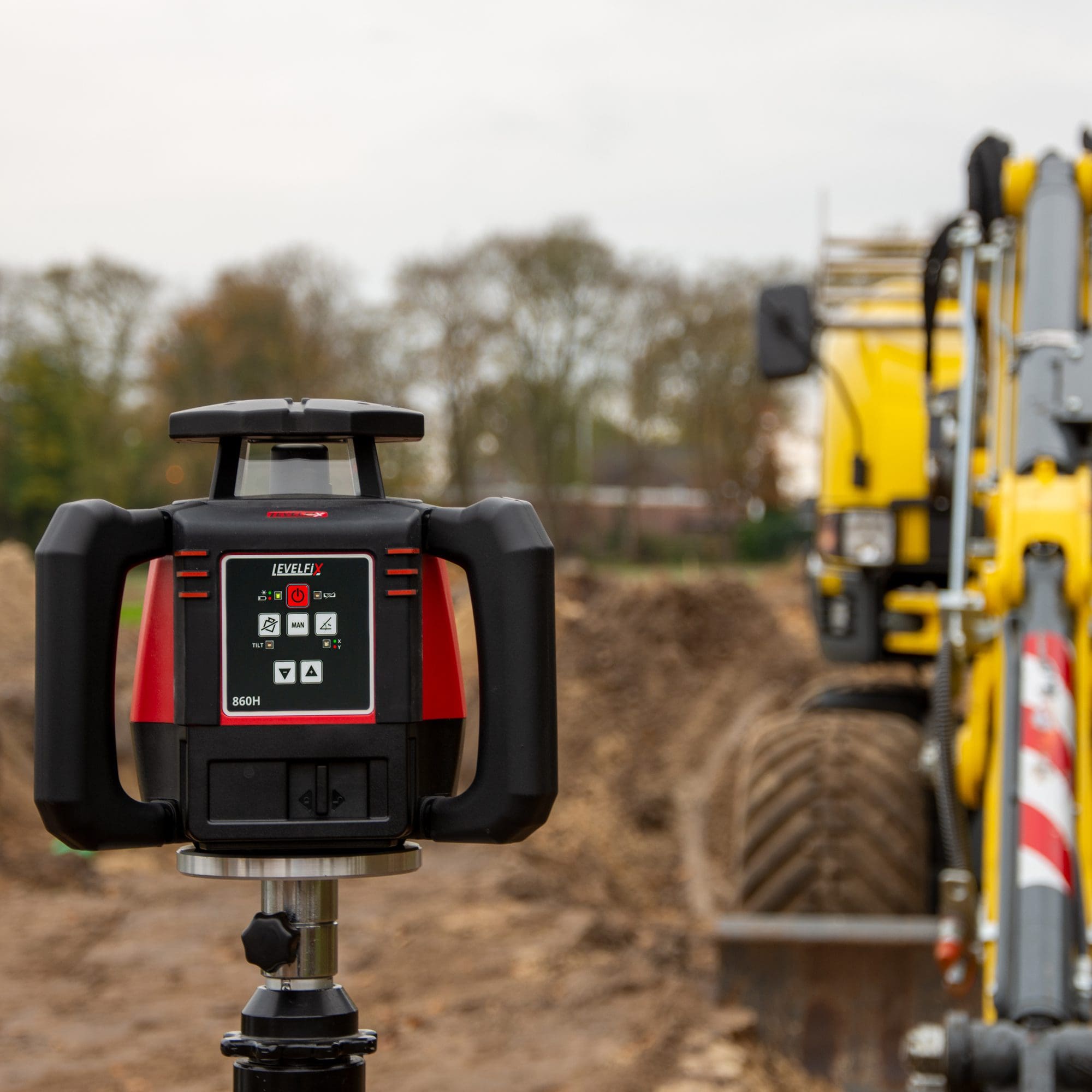 LEVELFIX 860H HORIZONTALE BOUWLASER MET MM ONTVANGER - Afbeelding 6