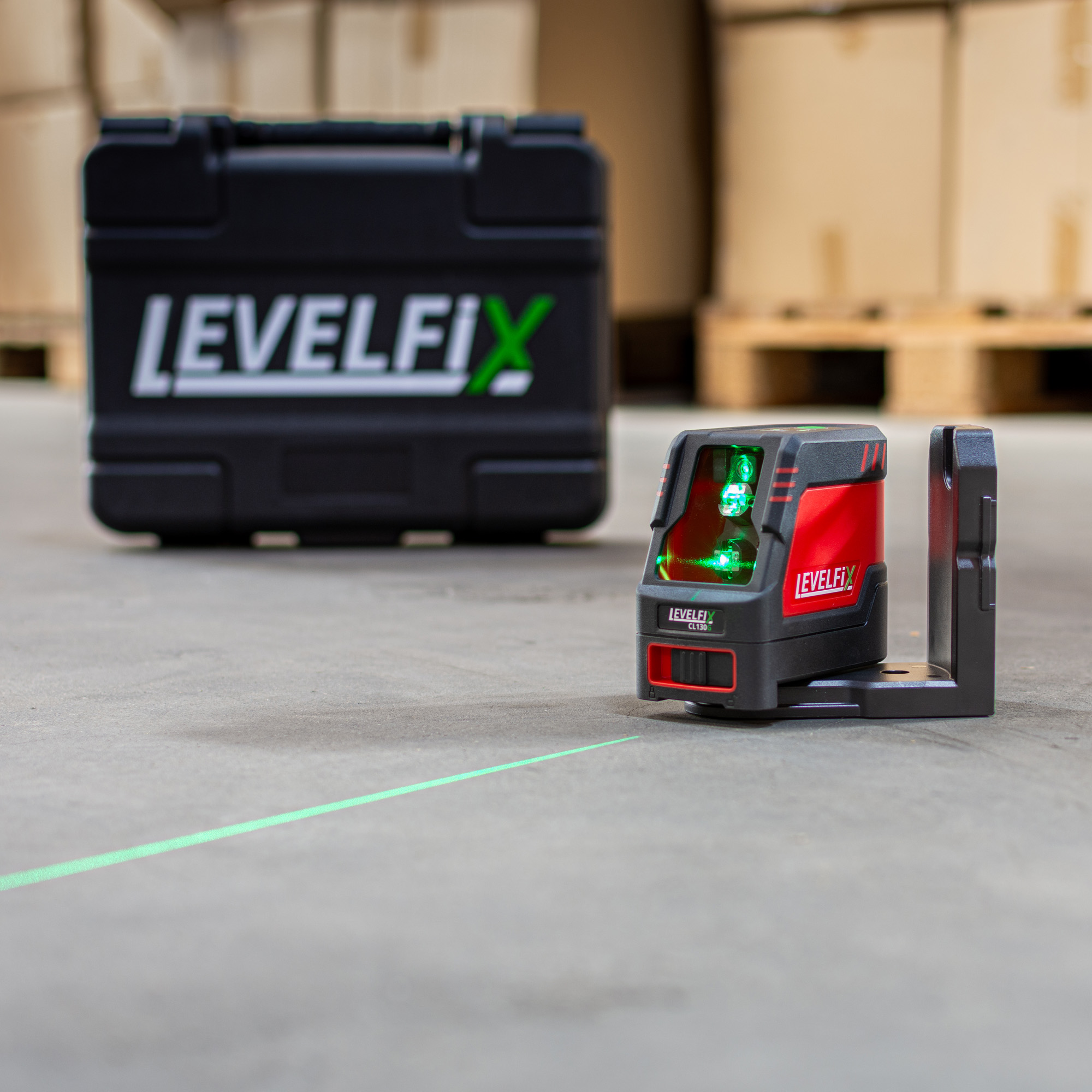 LEVELFIX CL130G GROENE KRUISLIJNLASER - Afbeelding 6