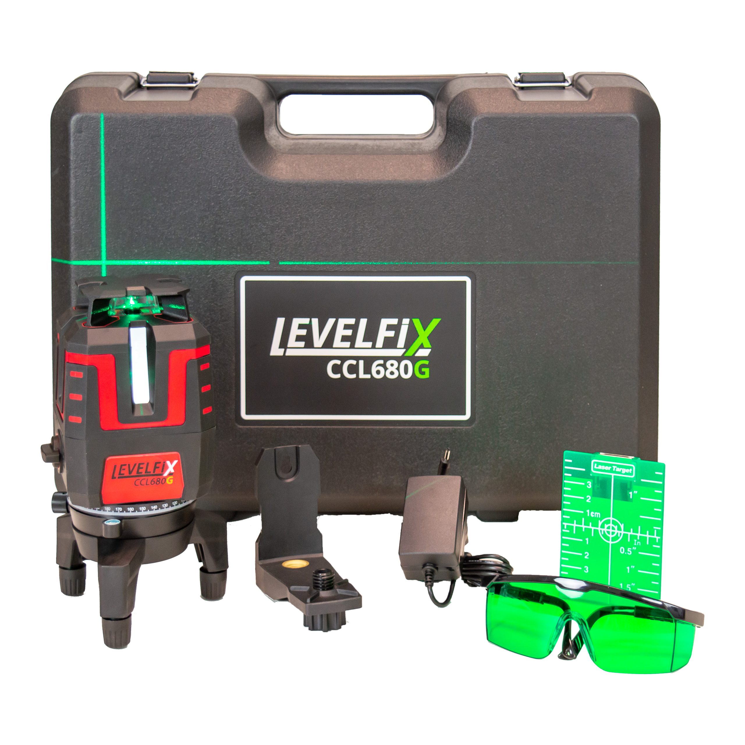 LEVELFIX CCL680G GROENE MULTI LIJNLASER - Afbeelding 4
