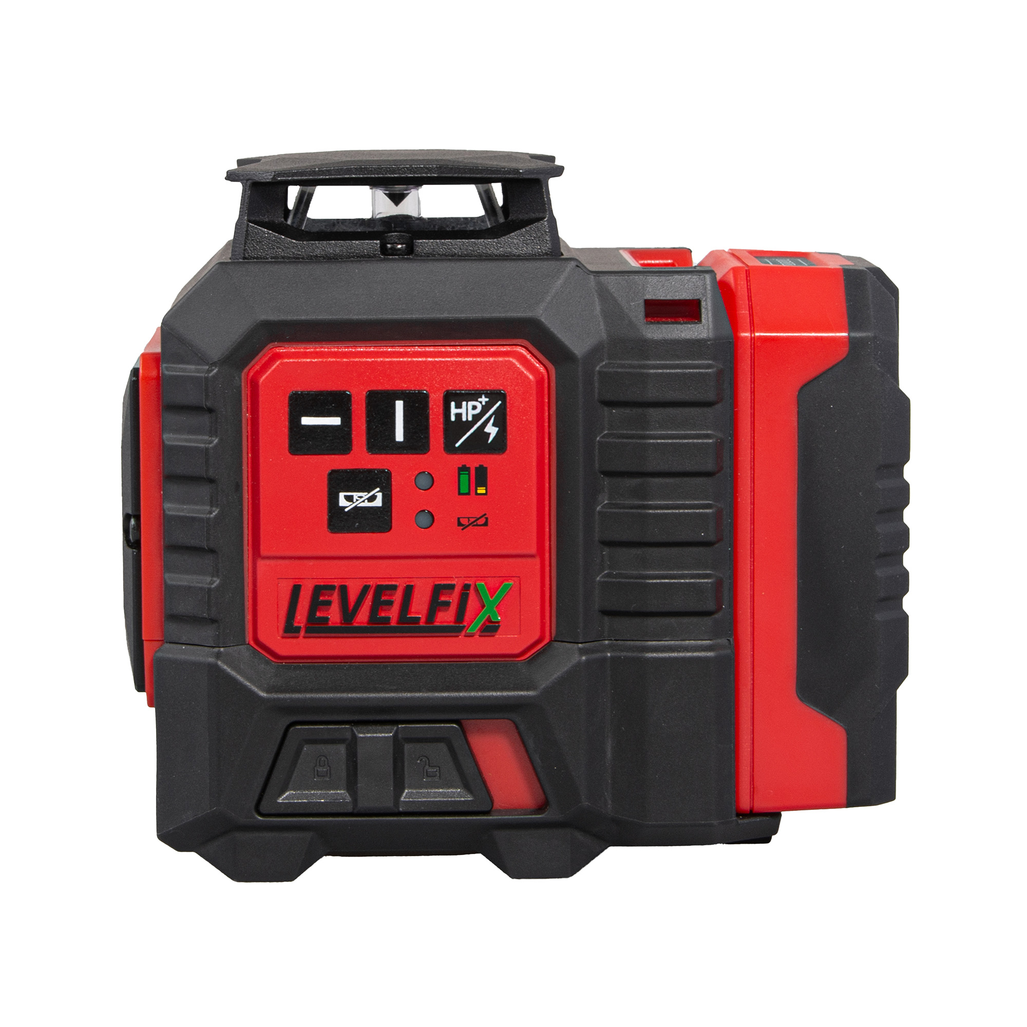 LEVELFIX CCL280G GROENE 2D LIJNLASER, 360° H / 2 V - Afbeelding 2