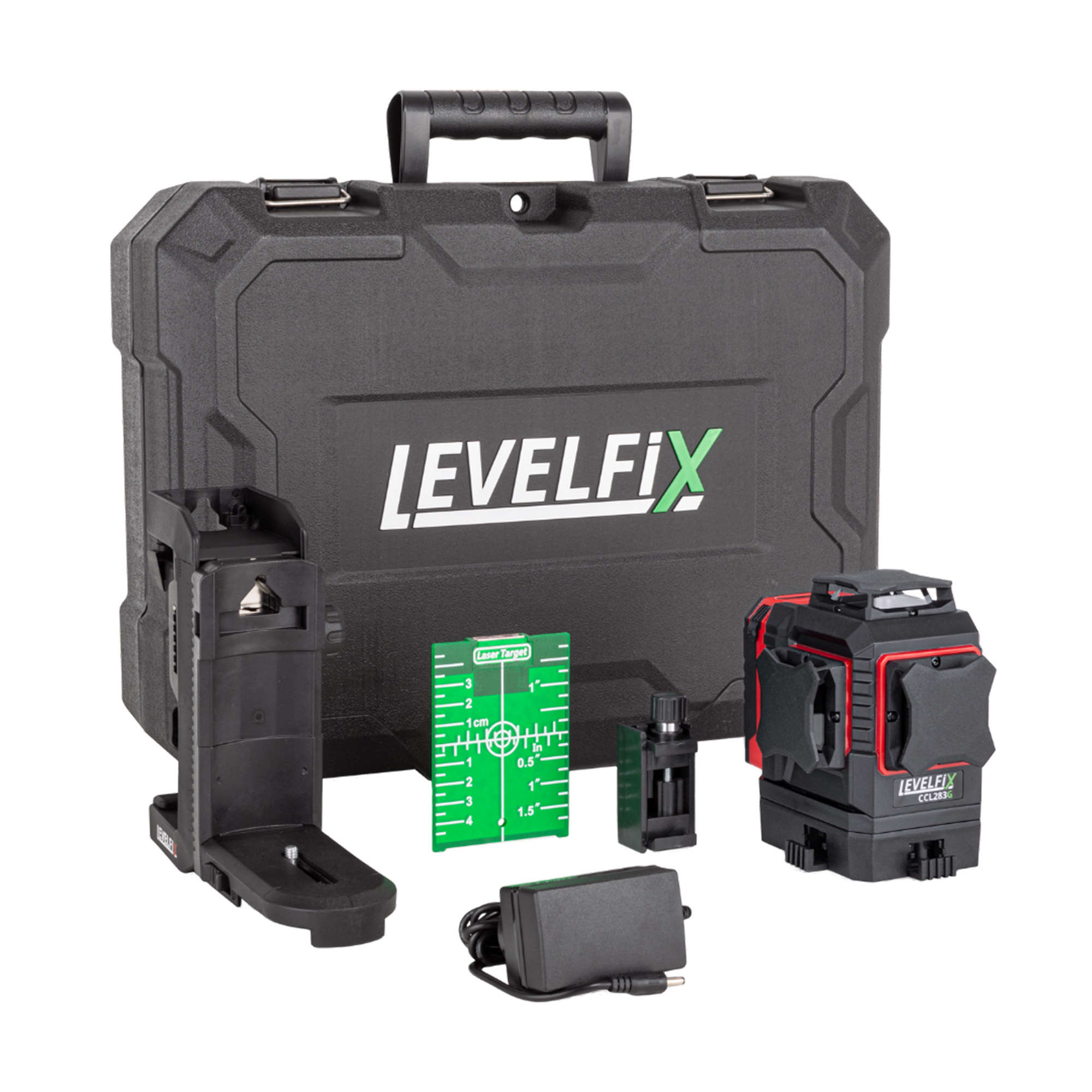 LEVELFIX CCL283G GROENE 3D MULTI LIJNLASER 3X 360° - Afbeelding 13