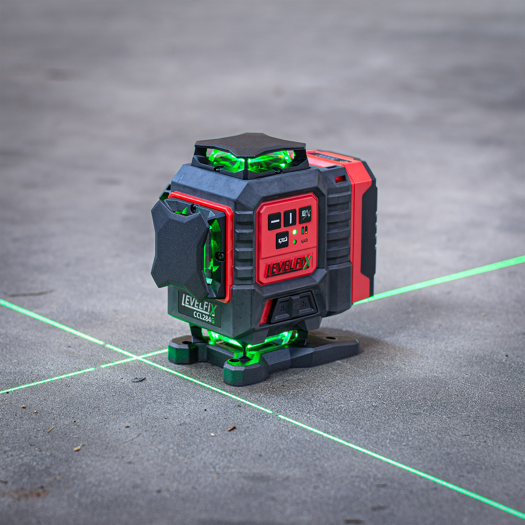 LEVELFIX CCL284G GROENE 4D MULTI LIJNLASER 4X 360° - Afbeelding 7