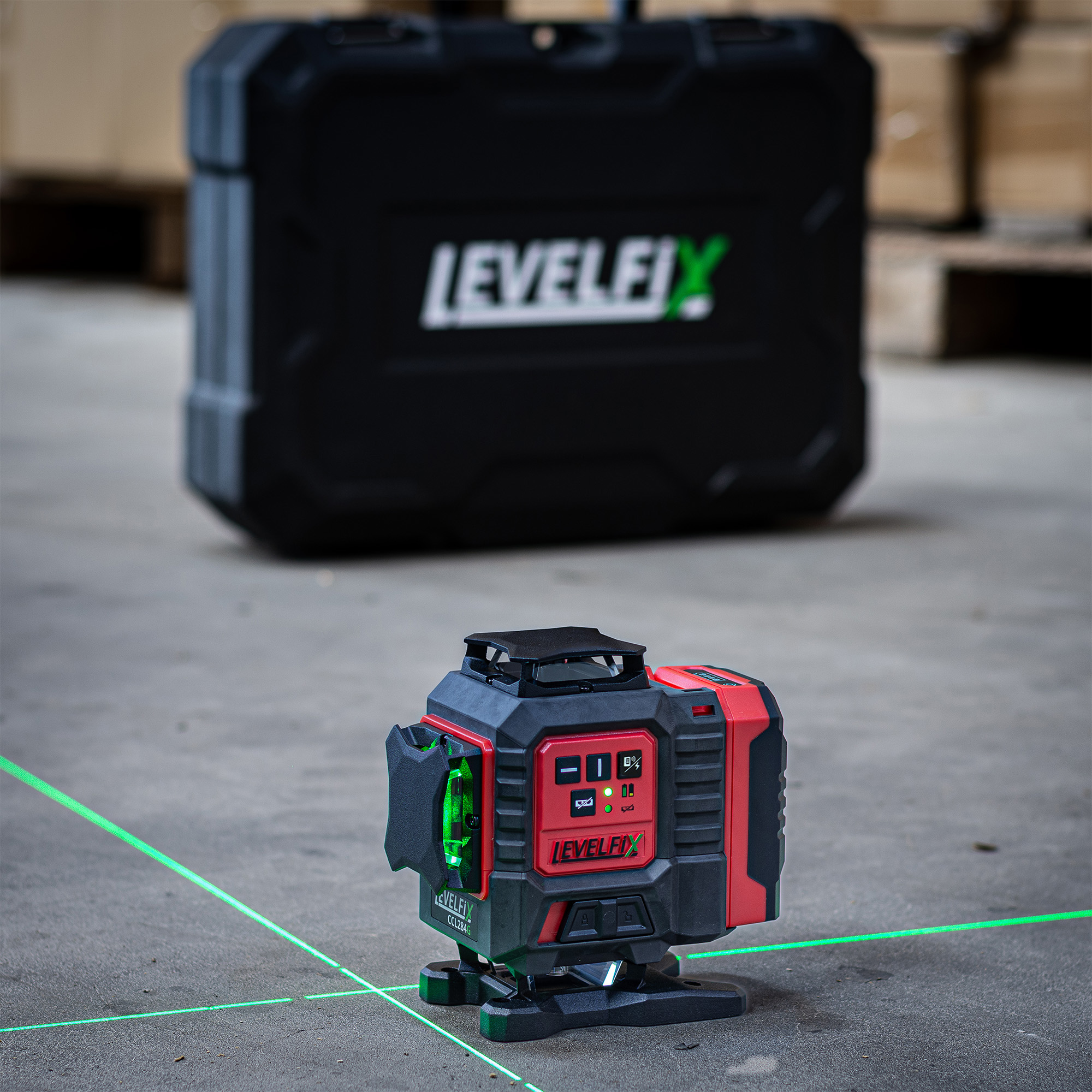 LEVELFIX CCL284G GROENE 4D MULTI LIJNLASER 4X 360° - Afbeelding 8