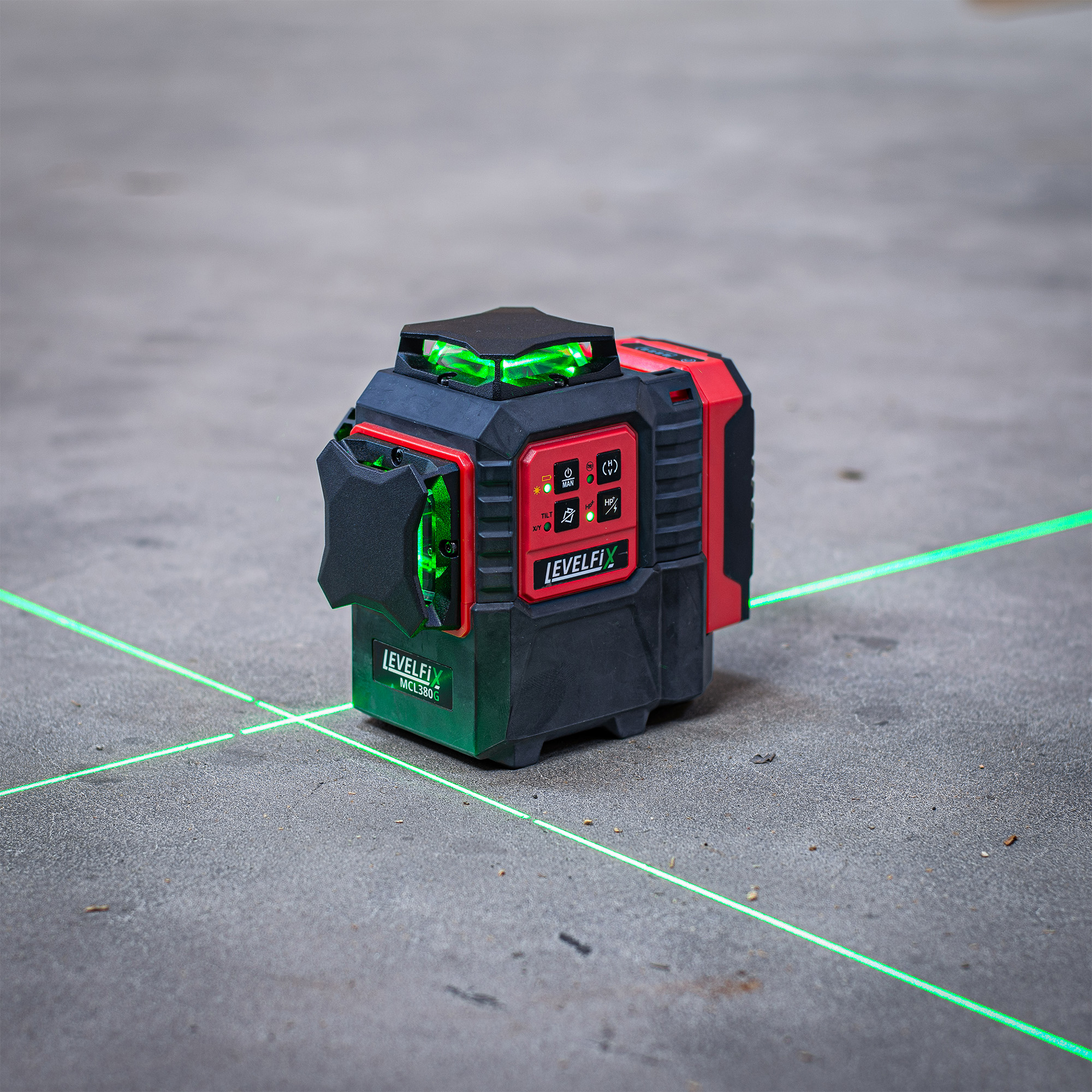 LEVELFIX MCL380G SERVO MULTI LIJNLASER GROEN - Afbeelding 6