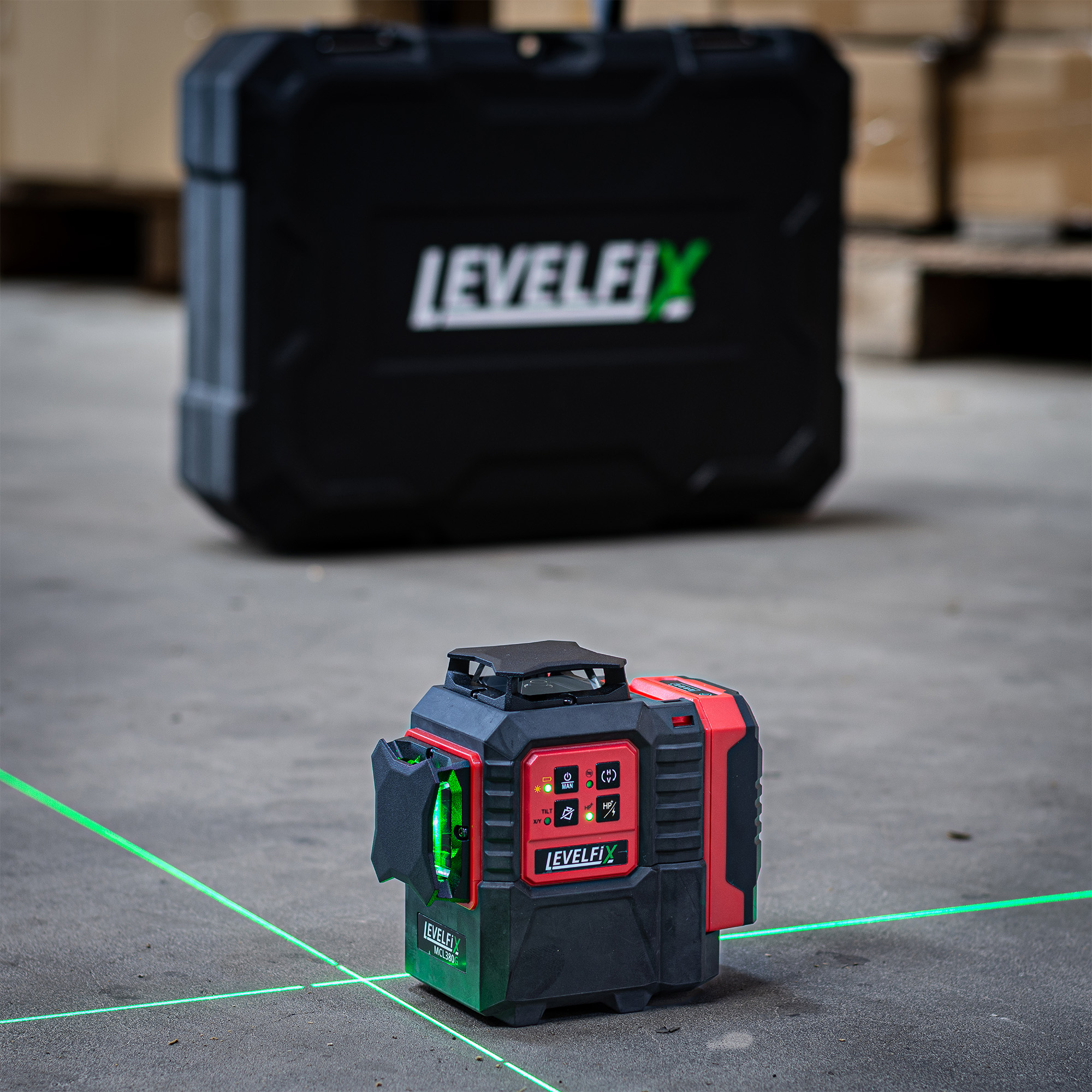 LEVELFIX MCL380G SERVO MULTI LIJNLASER GROEN - Afbeelding 7