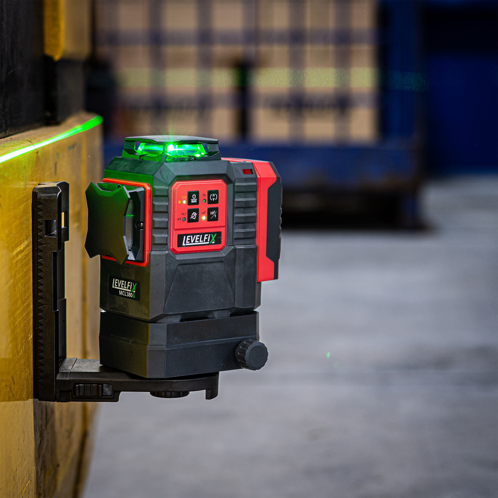 LEVELFIX MCL380G SERVO MULTI LIJNLASER GROEN - Afbeelding 8
