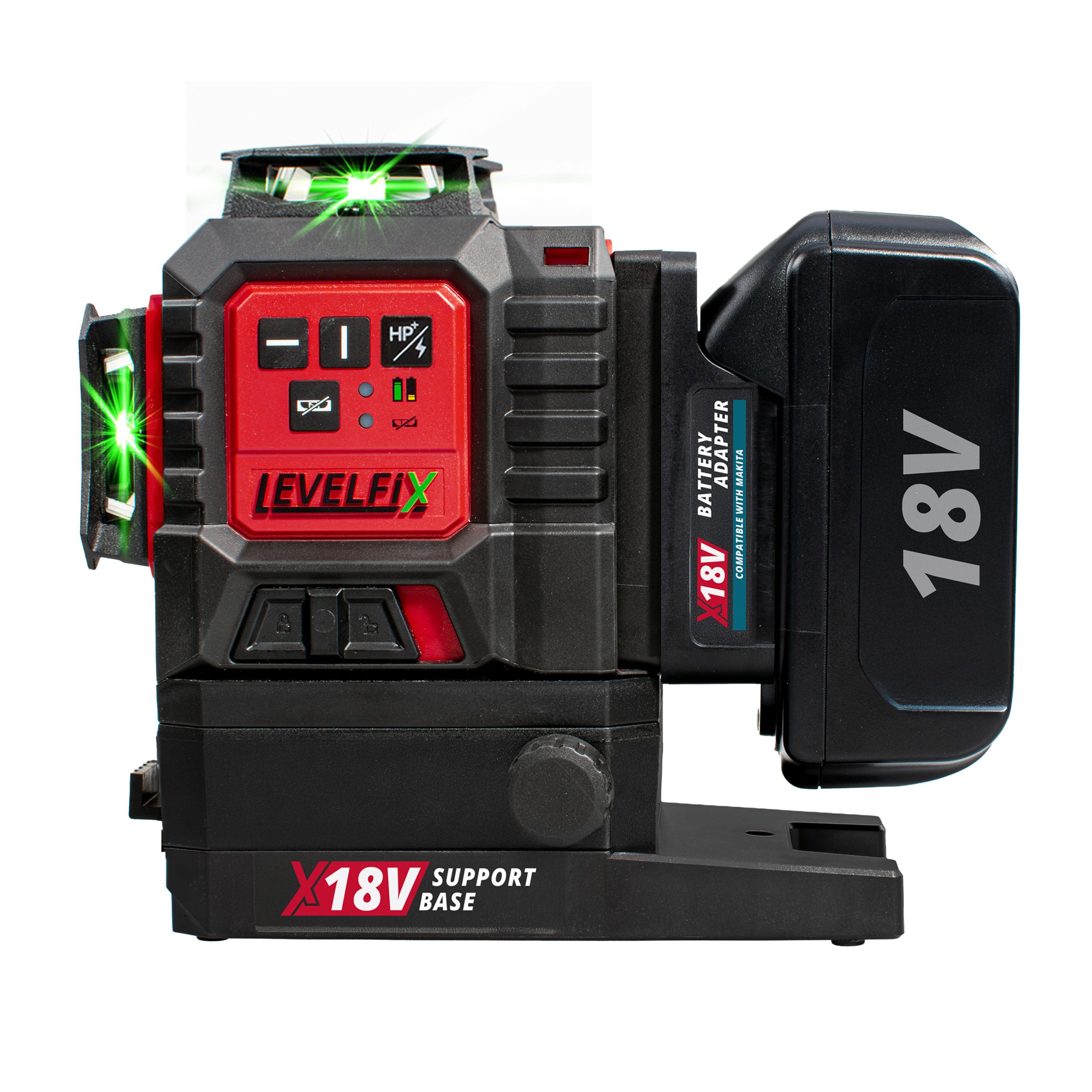 LEVELFIX X18V SMART BATTERY ADAPTER VOOR MAKITA - Afbeelding 3
