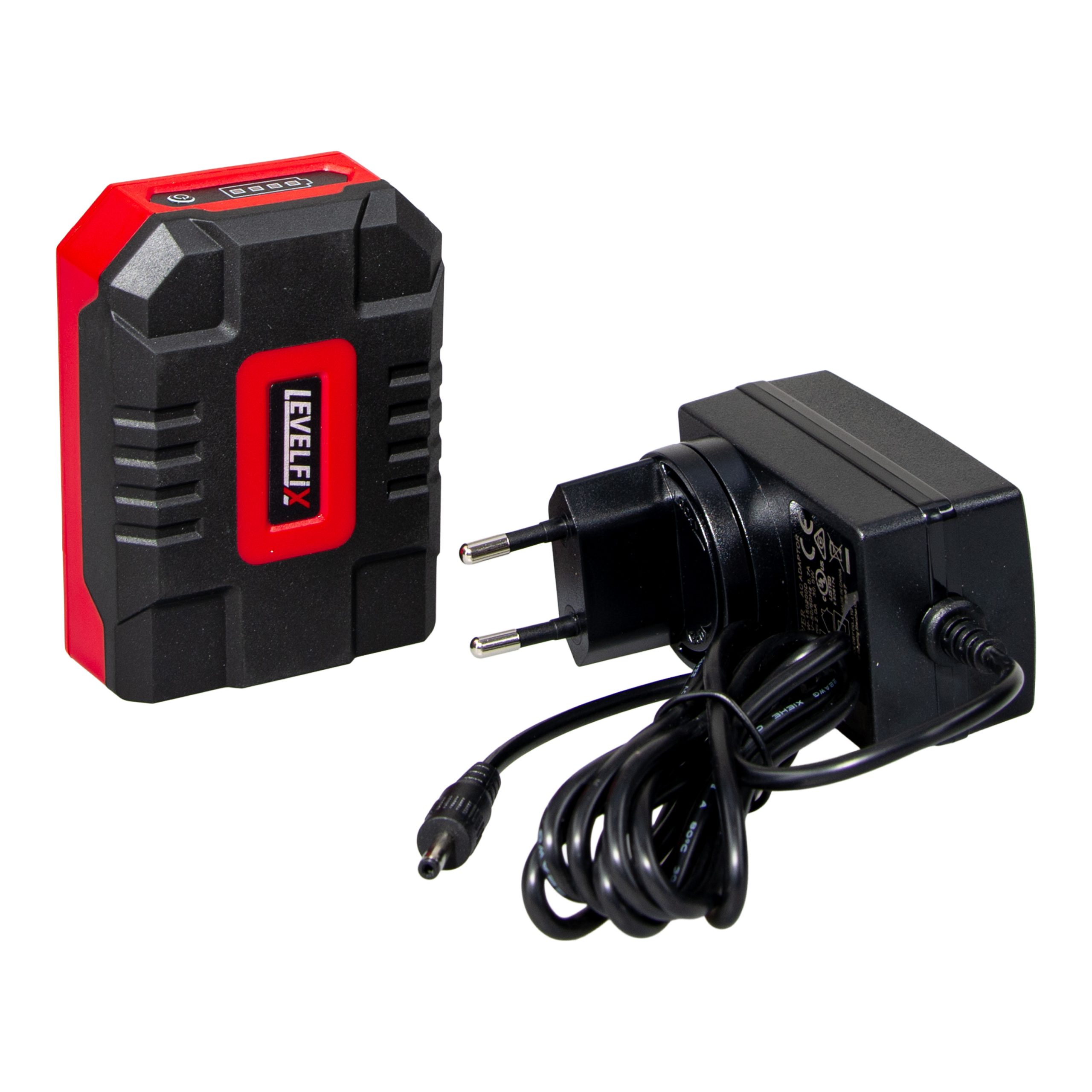 LEVELFIX XPOWER ACCU MET LADER SET